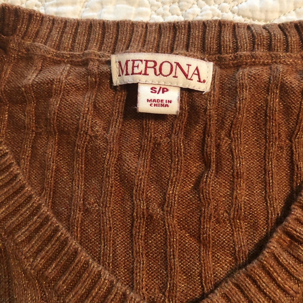 Merona cable knit sweater
